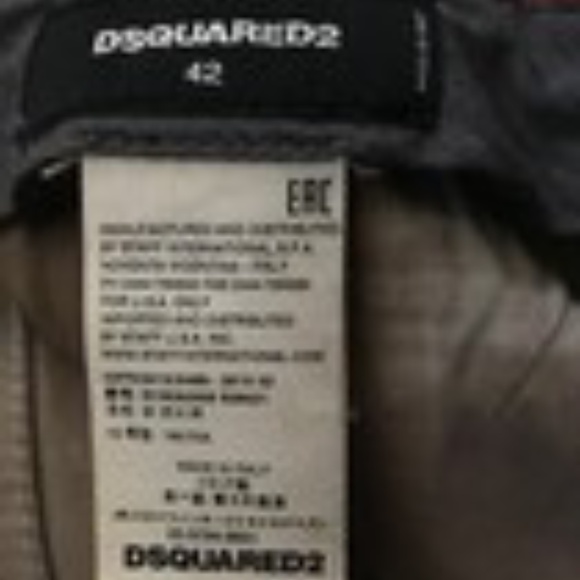 DSQUARED2 Coated Cotton Cargo Military Pants - Size It 42 / US 6 - Picture 13 of 13